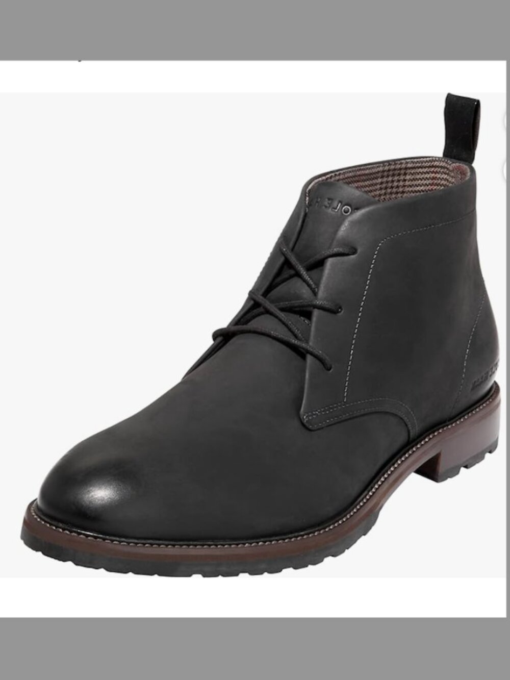 Cole Haan Grand Men’s Berkshire Lug Chukka Boot 11M Black Leather